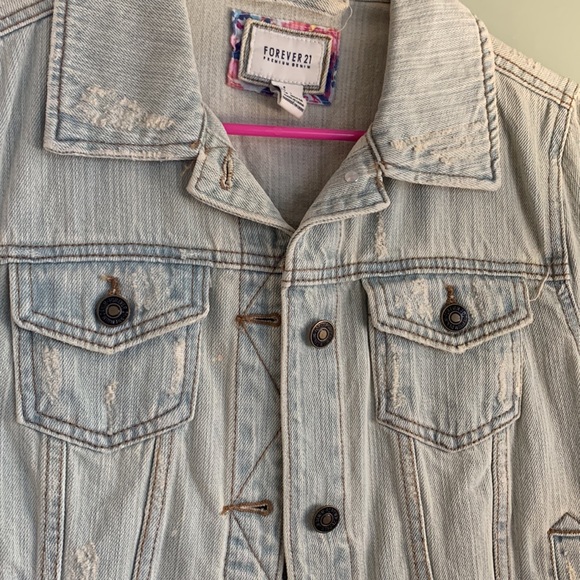 Light jean jacket - Picture 4 of 5